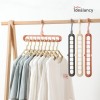 Multi Slot Hanger Closet Organizing Hanger