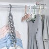 Multi Slot Hanger Closet Organizing Hanger